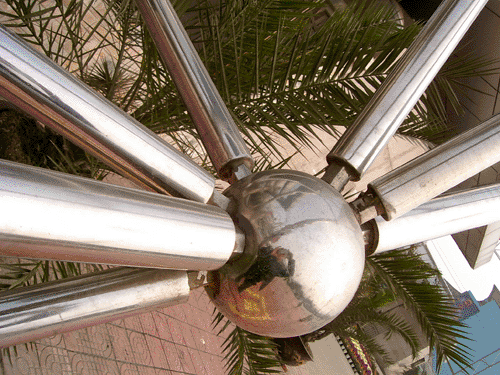 乐平不锈钢螺栓球网架