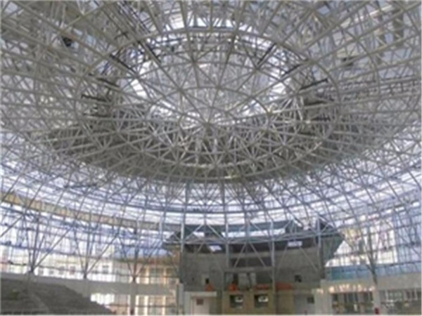 乐平仓储物流网架生产厂家案例